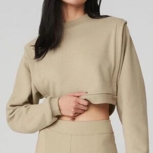 ALO crop sweatshirt S
